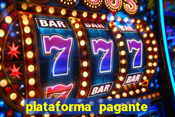 plataforma pagante fortune tiger